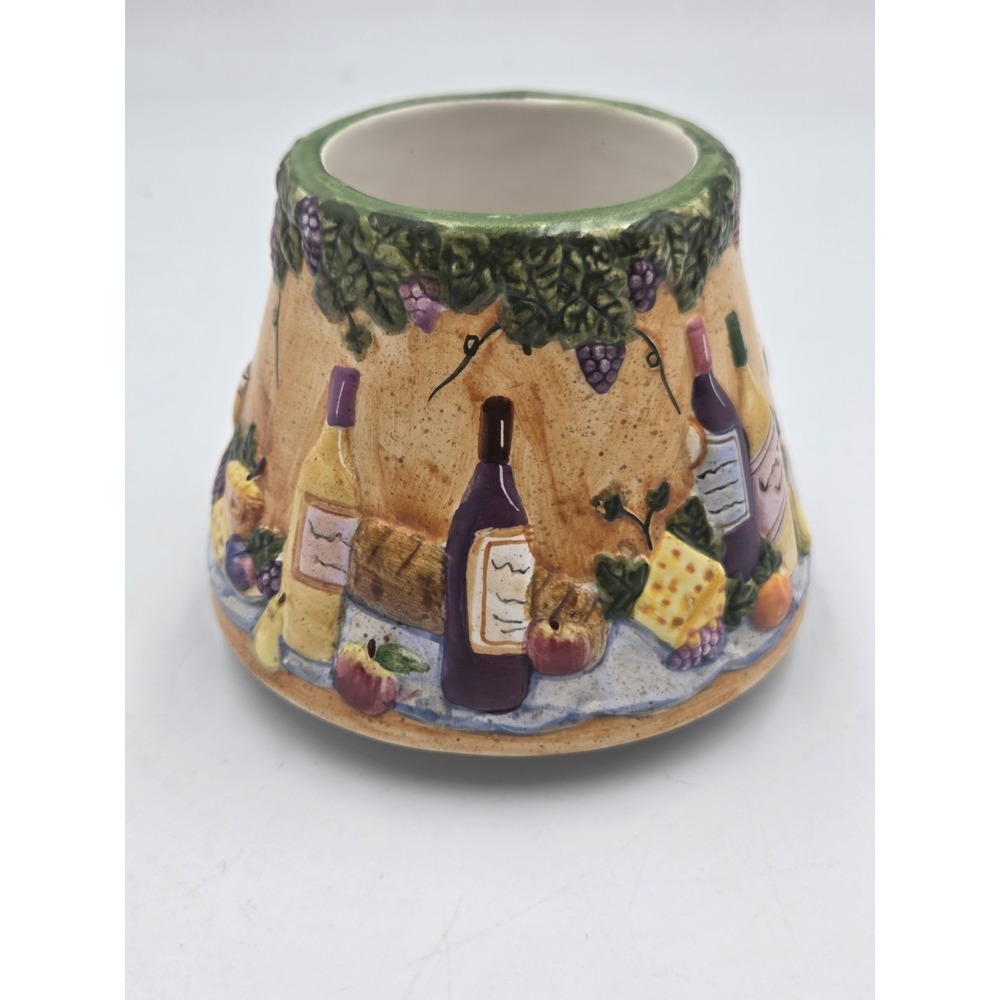 Yankee Candle Small Jar Candle Topper Shade Wine Fruit & Cheese Tuscan